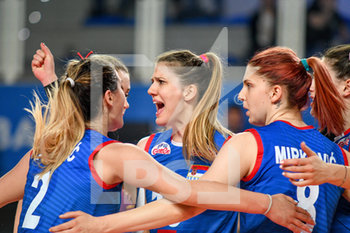 2019-05-28 - Esultanza Serbia - NATIONS LEAGUE WOMEN - STATI UNITI (USA) VS SERBIA - INTERNATIONALS - VOLLEYBALL